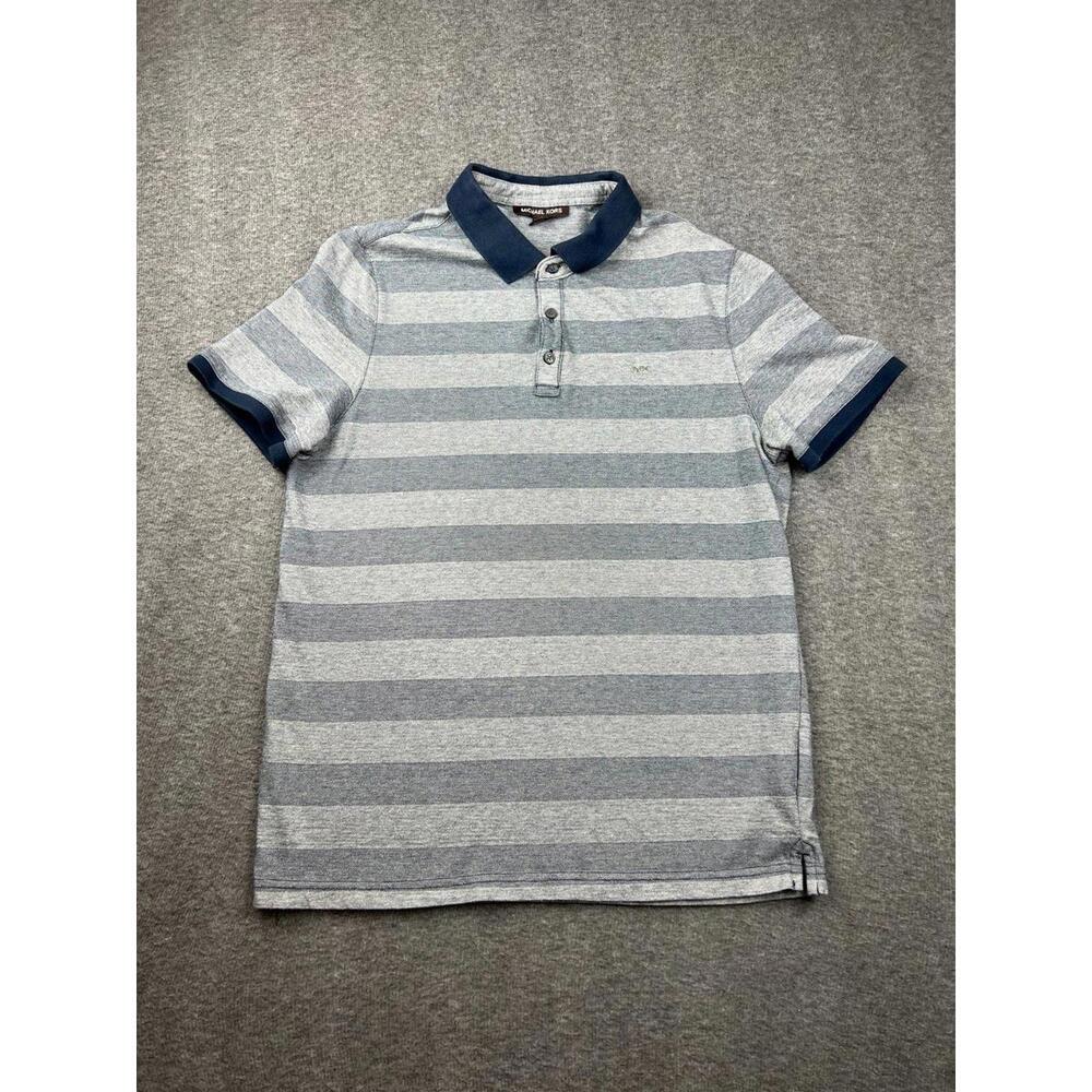 Michael Kors Striped Polo Shirt Kids Size Large